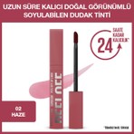 Maybelline New York Super Stay Peel Off Soyulabilen Dudak Tinti - 24 Saate Kadar Kalıcı Dudak Renklendirme -  02 Haze