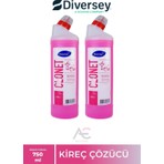 Diversey Taskı Clonet Extra - Banyo Temizleyici ve Kireç Çözücü 750ML 2 Li