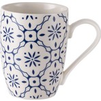 Madame Coco Morris Kupa - Mavi/Beyaz - 360 ml