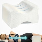 Gndz Home Visco Ortopedik Bacak Arası Yastığı – Hamileler Için Destek Minderi | Bel, Bacak ve Kalça Ağrısı Için Uyku Yastığı | Yıkanabilir Kılıflı Ergonomik Diz Arası Yastık