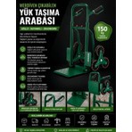 Parkside 488040 Merdiven Çıkan Koli Yük Taşıma Arabası 150 kg