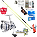 Okuma Aria 4000 210CM 5-45GR Karbon High Tech Spin Olta Takımı Seti