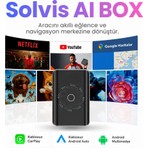 Solvis Ai Box Ultra Akıllı Kablosuz Carplay & Android Auto Multimedya Sistemi