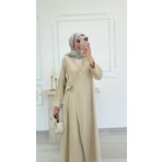 Salisburys Kadın Muslin Kimono Uzun Pardesü