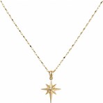 Sembol Gold 14 Ayar Kutup Yıldızı Altın Kolye 45 cm