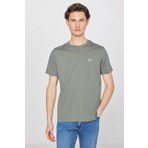 Lee Bisiklet Yaka T-Shirt Beige Melange