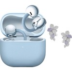 Huawei Freeclip2 Mavi Bluetooth Kulaklık, Çiçek Charm Hediyeli