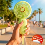 Mini Taşınabilir Fan Type-C Şarjlı El Vantilatörü Fn-65