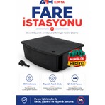 Böcek Hastanesi Fare İstasyonu Kilitli Kullanıma Hazır Zehri İçerisinde Fare Kutusu ve Fare Kapanı Farmakill 1 Adet