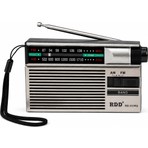 UltraTekno RD-331RG Şarjlı Cep Radyosu Fm/am 2 Bant Taşınabilir Radyo Type-C Şarjlı 2xaa Pil Destekli Kulaklık Girişli Deprem Acil Durum Radyosu