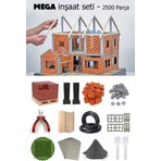Mega Minyatür Inşaat Seti (Mega 2500 Parça )