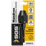 SGS5610 Otomatik 1/4 Hex Mini Metal Mandren 0.3-6.5 mm