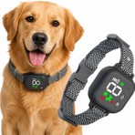 Valkyrie Otomatik Havlama Köpek Eğitim Tasması LCD Ekranlı IP67 Su Geçirmez USB Type-C Şarjlı
