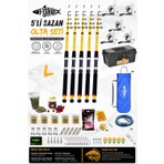 Fishack Full Set Profesyonel 5'li Sazan Olta Seti - L - Kırılmaz Kamış - 3.30M/50-GR