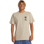 Quiksilver Tropical Breeze Erkek Kahverengi Günlük Stil T-Shirt AQYZT09562-THZ0