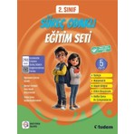 TeknoKapsül Tudem Yayınları 2. Sınıf Süreç Odaklı Eğitim Seti Yeni Maarif Modeli Müfredat
