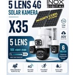 Wificam Inox X35 5 Lensli 6 Motorlu Hibrit Zoom 4g Solar Kamera