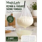 Magiclady Peynir & Yoğurt Süzme Torbası – 2’li Set