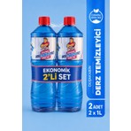 Mr. Bor Sihirli Formül Derz & Banyo Duşakabin Fayans Arası Temizleyici 2x 1 Lit– Küf, Sararma ve Kireç Karşıtı