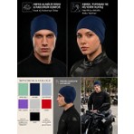 Pandamoto Kask Bonesi Balaklava Yazlık Kask Maskesi Kask Bere Motorcu Buff Maske Motorcu Maskesi Siyah Renk