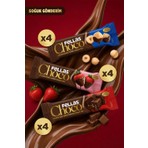 Fellas Choco - Çikolata Kaplı Meyve Bar (35 g) - Karma Kutu (3 x 4) 12 Adet