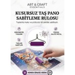 İğne İzi Taşlı Pano Sabitleme Rulosu - Taş Işleme Pano Sabitleme Rulosu - Silikon Başlık Baskı Rulosu- Diamond Painting - Elmas Mozaik Aksesuarı -