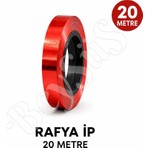 BeySüS Rafya Ip Kırmızı 20 M