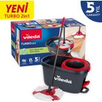 Vileda Turbo 2in1 Yeni Pedallı Temizlik Seti