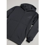 adidas Sportswear JE7538 Z.N.E. Kapüşonlu Erkek Düz Desenli 2024 Sonbahar - Kış Sweatshirt