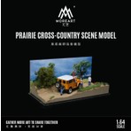 Moreart MO901320 1:64 Prairie Cross-Country Scene Model Kırsal Arazi Dioraması Model Araç Sergileme Standı