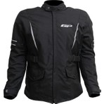 GP Kompozit MNTK003 Kışlık 5 Korumalı Motosiklet Montu Siyah