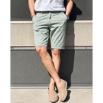 İnpool Erkek, Standart-Fit, Pamuklu, Esnek, Solmaz, Old Money Culture, Chino Şort-Bermuda 307