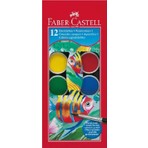 Faber-Castell Faber Castell 12 Renk Büyük Boy Sulu Boya