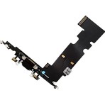 SDT iPhone 8 Plus Şarj Soketi Mikrofon Filmi Flex (Orj) Siyah