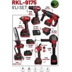 RETOOLS 6'LI SET BORDO (4'LÜ SET(100 NM) 2'Lİ SET (DİJİTAL TESTERE+MAKAS) (5 BATARYA)