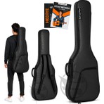 Fourtune Luca Siyah Bas Gitar Çantası Gigbag Kalın (Soft Case)