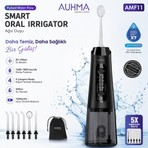 Auhma AMF11 Akıllı Şarjlı Ağız Duşu - 320ML Su Haznesi, 4 Modlu, Diş Temizleme Cihazı