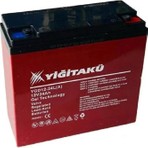 Yiğit Akü 12 V 24 Ah-Amper Jel Akü (E*b*y) (181X77X170) mm 2026 Nisan Üretim