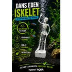 Eysera ® Aqua Dans Eden Iskelet Akvaryum Dekoru – Hava Motoru ile Uyumlu