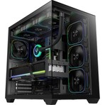 Bitfenix UT500 Siyah Midi Tower Gaming Kasa 850W 80+ Bronze PSU 4X120MM FRGB Fan ile ATX Desteği