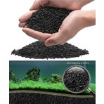 Siyah Bazalt Bitki Kumu 10 kg – Doğal Akvaryum Kumu 2-3 mm