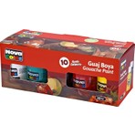Nova Color Guvaş Boya 10 Renk Şişe Set