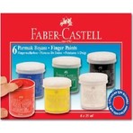 Faber-Castell Faber Castell Parmak Boyası 25ml x 6 Renk
