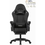 Fashcolle Dynamic Air Kumaş Black Masajlı Oyuncu Koltuğu