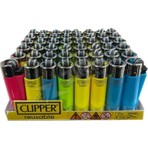 CLİPPER 4 Adet Clipper Taşlı Çakmak Baskılı 48'li