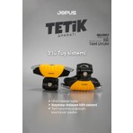 Jopus Pubg Tetik Aparatı Mobil Oyun Mekanik Metal Ateş Tuşu - Sarı