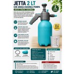 Jetta 2 Lt Mekanik Çok Amaçlı Kimyasala Dayanıklı Püskürtme Pompası