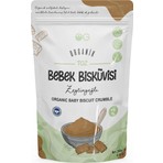 OG natural Organik Toz Bebek Bisküvisi 240 g +6 Ay Organik Elma Suyu Konsantresi İçerir