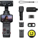 INSTA360 Luna Ultra Creator Bundle 8k Çift Lensli Gimbal Siyah Aksiyon Kamerası