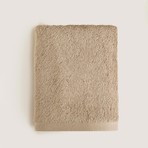 Chakra Solıd Bambu Yüz Havlusu 50X90 Cm Koyu Bej